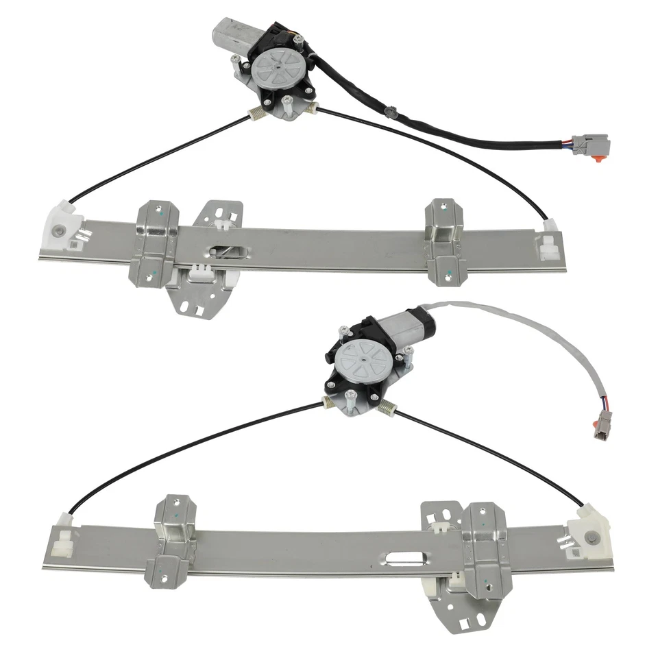 Pair For 2002-2004 Acura RL Front Window Regulator Power w/Motor - Изображение 3 из 4