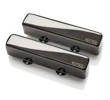 EMG Robert Trujillo "Rip Tide" Signature 4-String J Bass set - black chrome