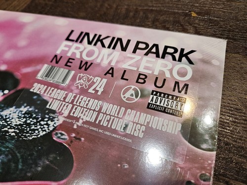 LINKIN PARK From Zero Limited Edition League Of Legends Picture Disc Vinyl - Picture 3 of 4