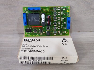 SIEMENS 6DD3460-0AC0 SIMADYN D PULSE SENSOR