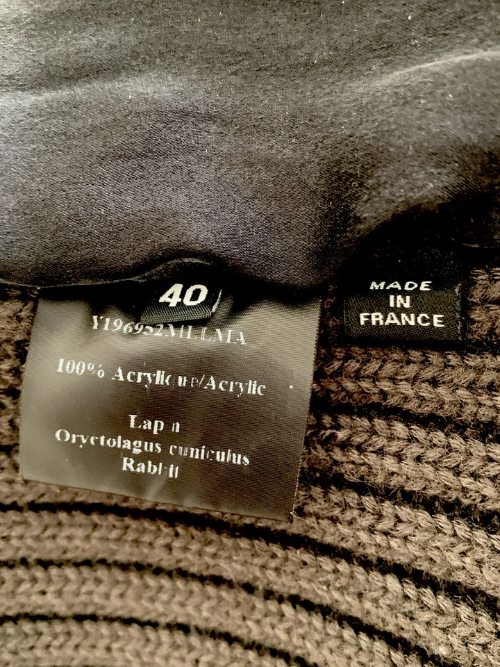 Chaleco de piel YVES SALOMON talla 40 FRANCIA Foto 4 de 4