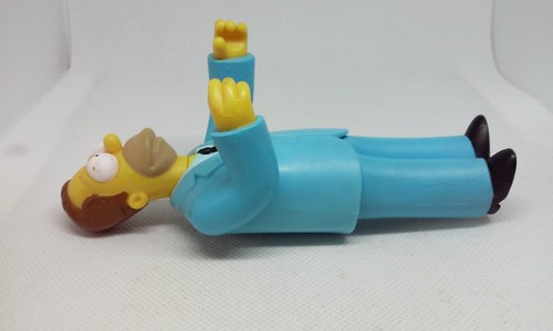 THE SIMPSONS All Star Voices Herb Powell Series 1 5" Figure Fox Playmates 2002 - Picture 6 of 8