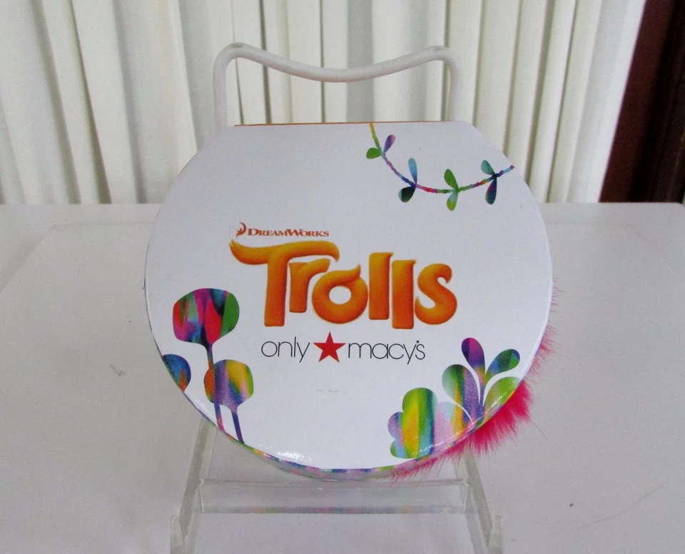 Betsey Johnson Trolls Watch Bag Charm Pom-Pom Keychain NEW! - Image 3 of 4