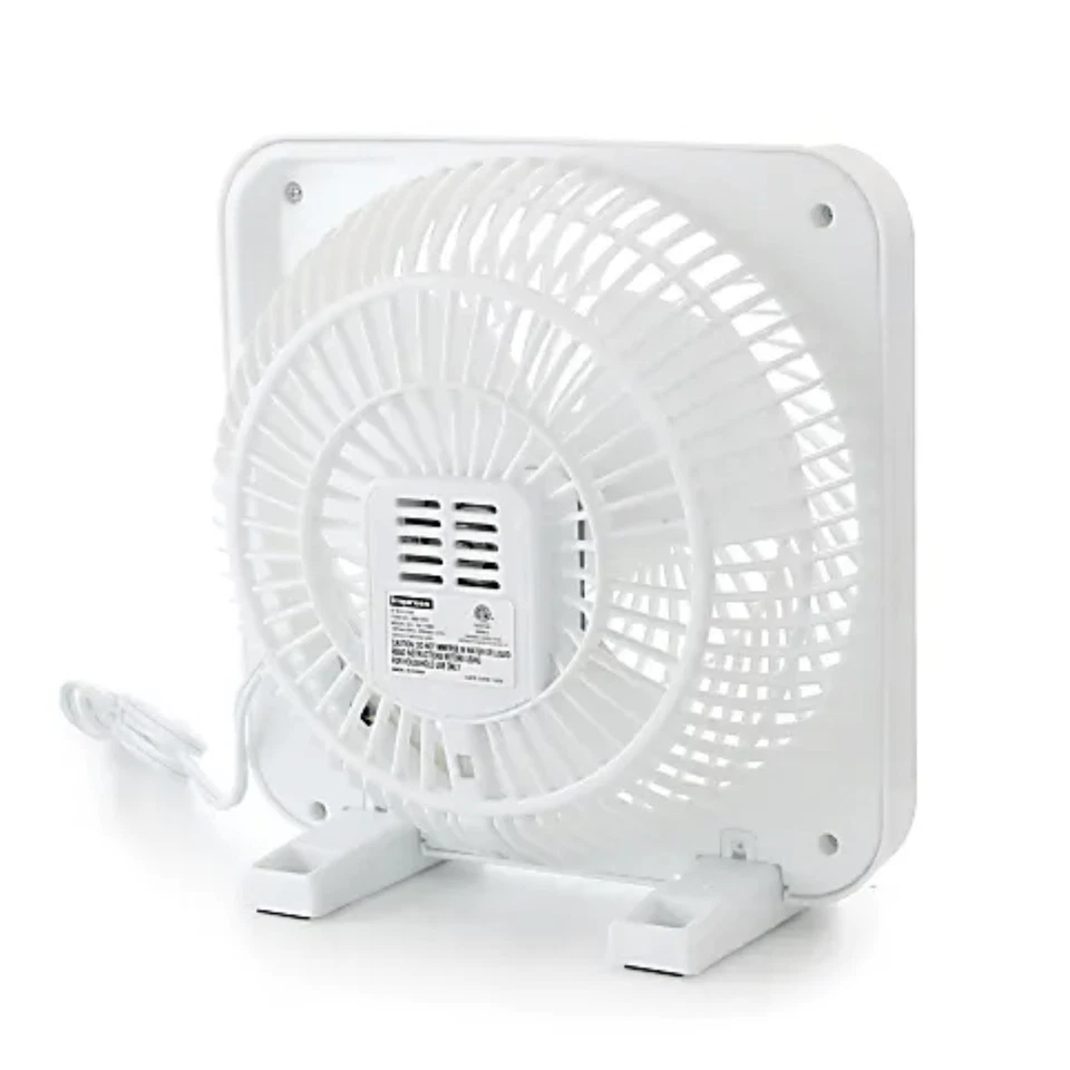 Impress 9-Inch 3-Speed Box Fan with No Assembly Required and Quiet Operation - Image 2 of 4
