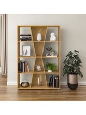 Image of Naples Medium Bookcase in Oak