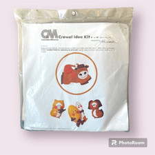 COLUMBIA-MINERVA Hey Diddle Diddle Crewel Craft Kit Vintage 1979 NEW 