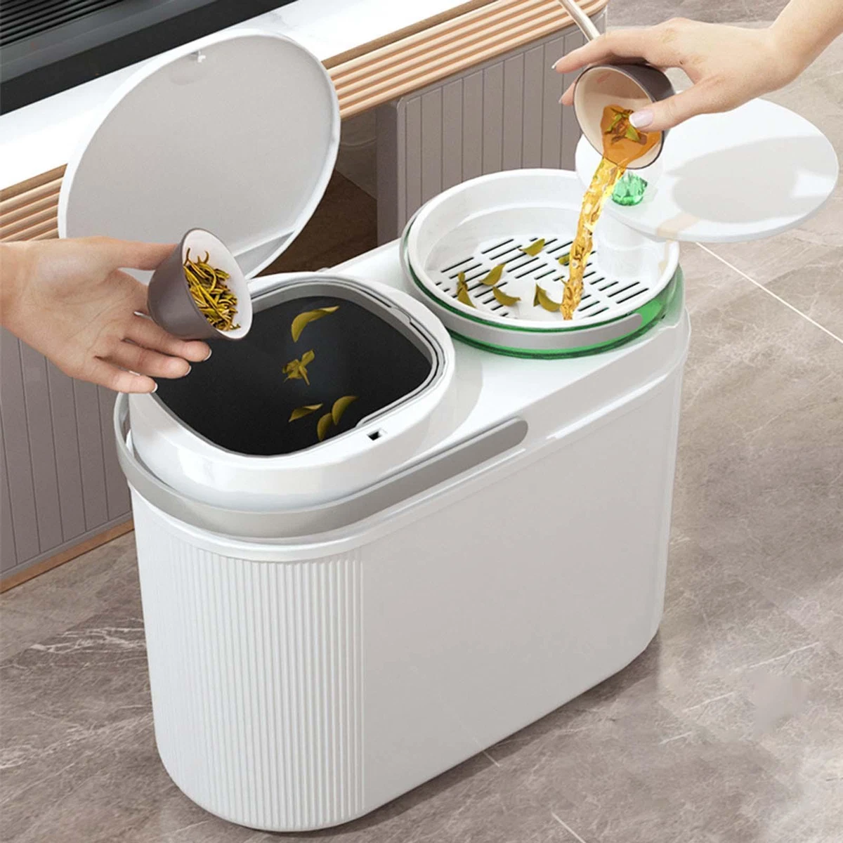 Dual 2024 trash can