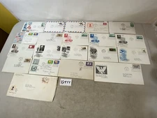 First Day Of Issue 1st Covers Stamps Envelopes Vintage Lot 16E54