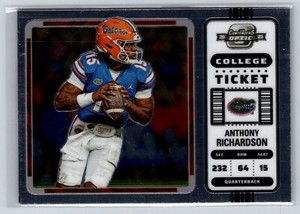 2023 Panini Chronicles Draft Picks #4 Anthony Richardson Contenders Optic
