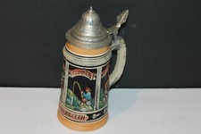 VINTAGE LARGE GERMAN BEER STEIN  Four Seasons Made in Germany