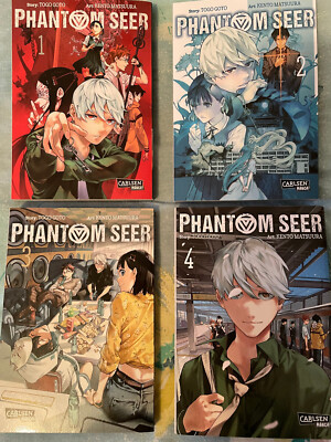 Phantom Seer Band 1-4 komplett Set | Carlsen Manga Deutsch abgeschlossen