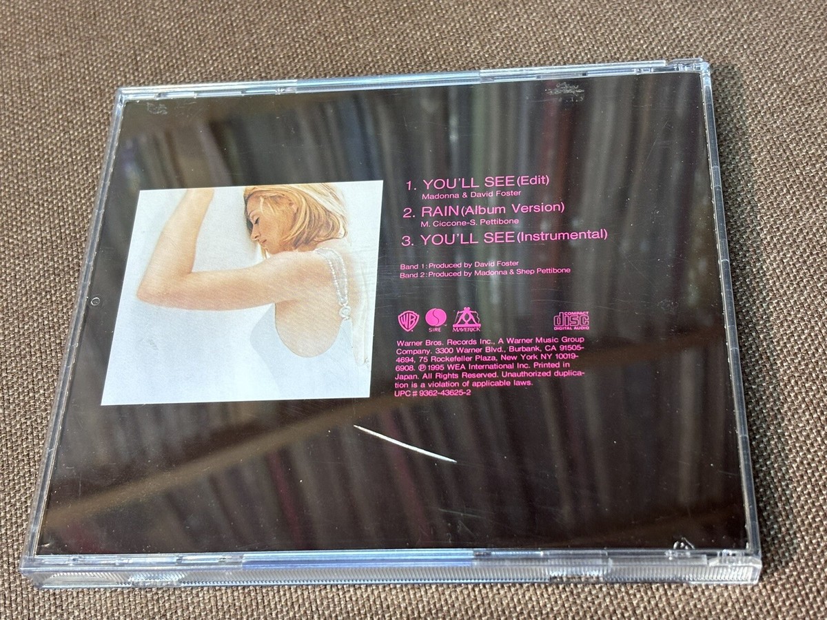 未使用 Madonna マドンナ / You'll See 12インチ 未使用 Madonna