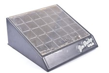 Schaukasten Flohmarkt Verkaufshilfe Vitrine Diebstahlschutz Box Display schwarz