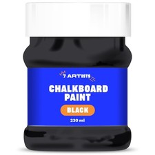 7 Artists Tafelfarbe Schwarz 230 - 1000 ml Ta...