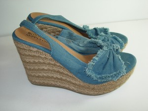 jute platform wedges