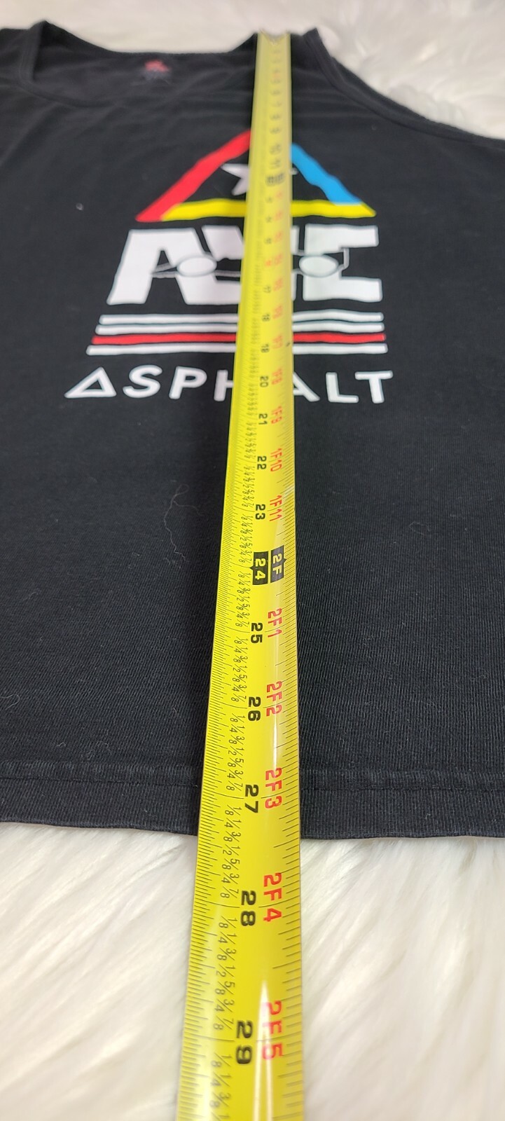 Asphalt Champion Men's (XL)  Sleeveless  Shirt AYC