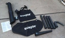 Genuine Sun Joe Blower Accessories Mulcher Vacuum Kit and Gutter kit and Bags