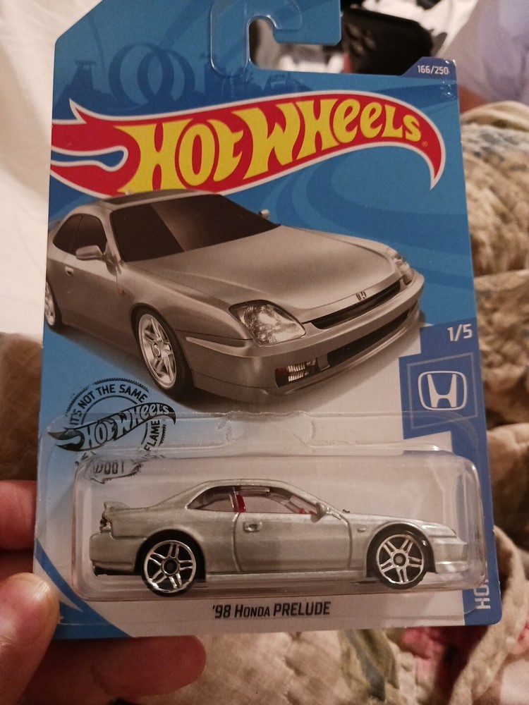 Hot Wheels '98 HONDA PRELUDE~1/5 Silver~NEW!!