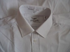 NOS VTG DEADSTOCK mens 80s SLIM FIT DRESS SHIRT 14 1/2 SIMPSONS CANADA