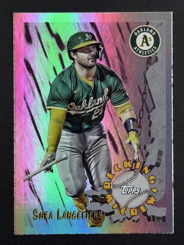 SHEA LANGELIERS 2024 Topps Archives Wrecking Crew #96WC-16 Oakland Athletics - Picture 1 of 2