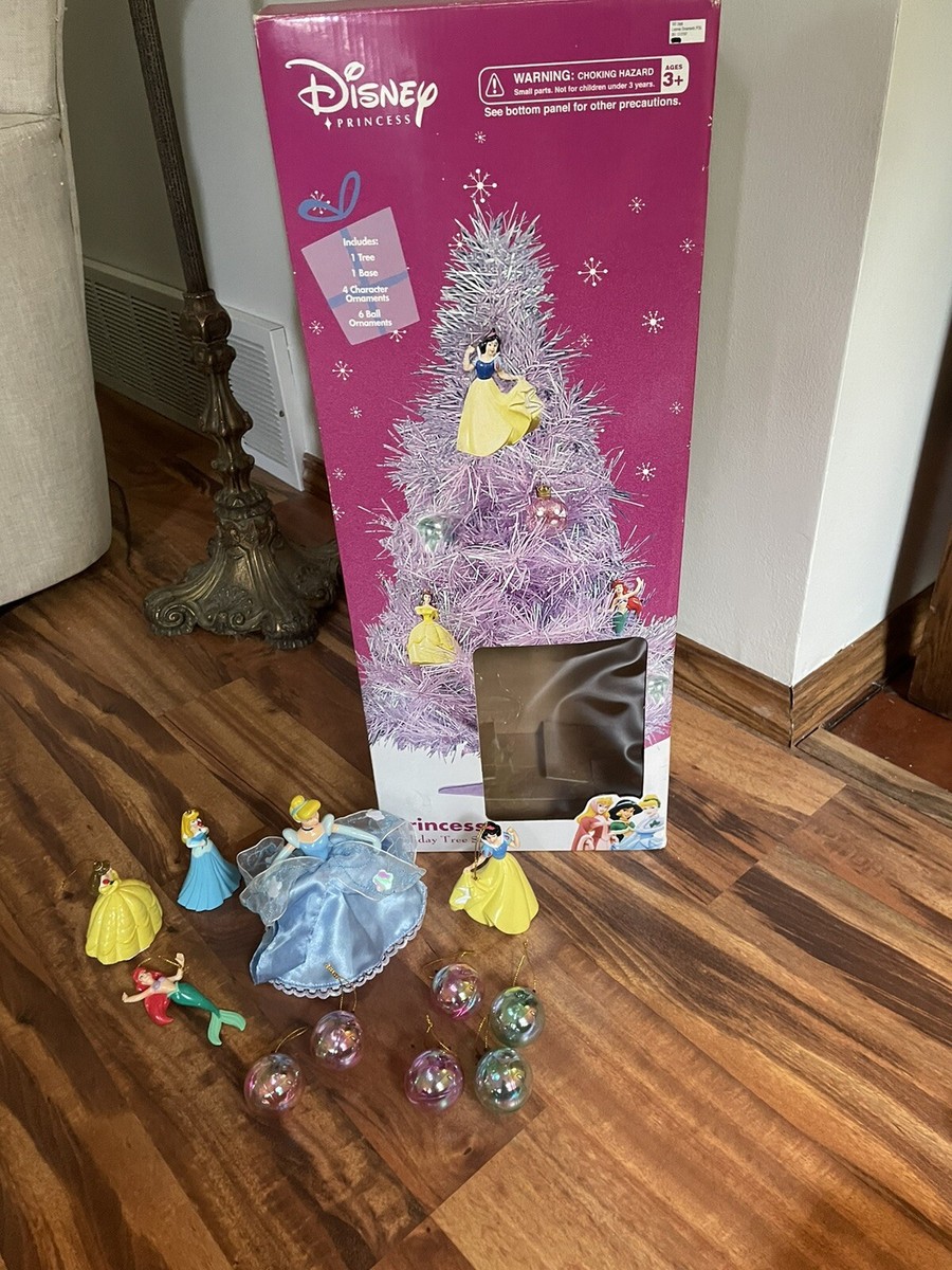 Disney Princess Christmas Holiday Tree Set 2004 BONUS