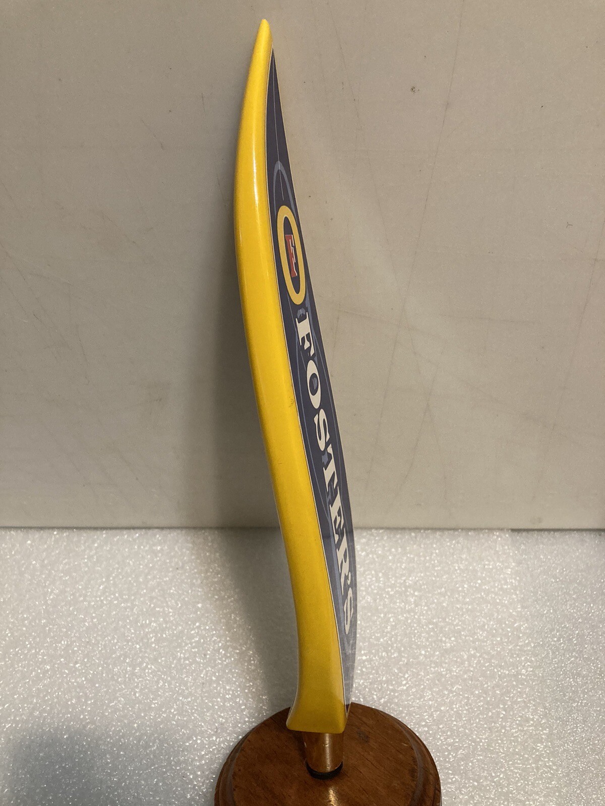 FOSTERS LAGER IMPORTED BEER 12 INCH SURFBOARD Draft beer tap handle