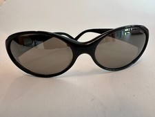 Vintage Bolle France Sunglasses Rookie Black Frame Gray Mirror Lens Retro Hot