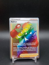 Raihan 224/203 Evolving Skies Rainbow Secret Rare Trainer NM Pokemon Card on eBay