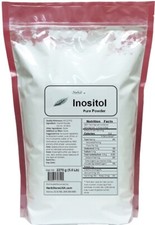 NuSci 5lb 100 Pure Inositol Powder 2270g 5.0 LB FCC NF12 energy