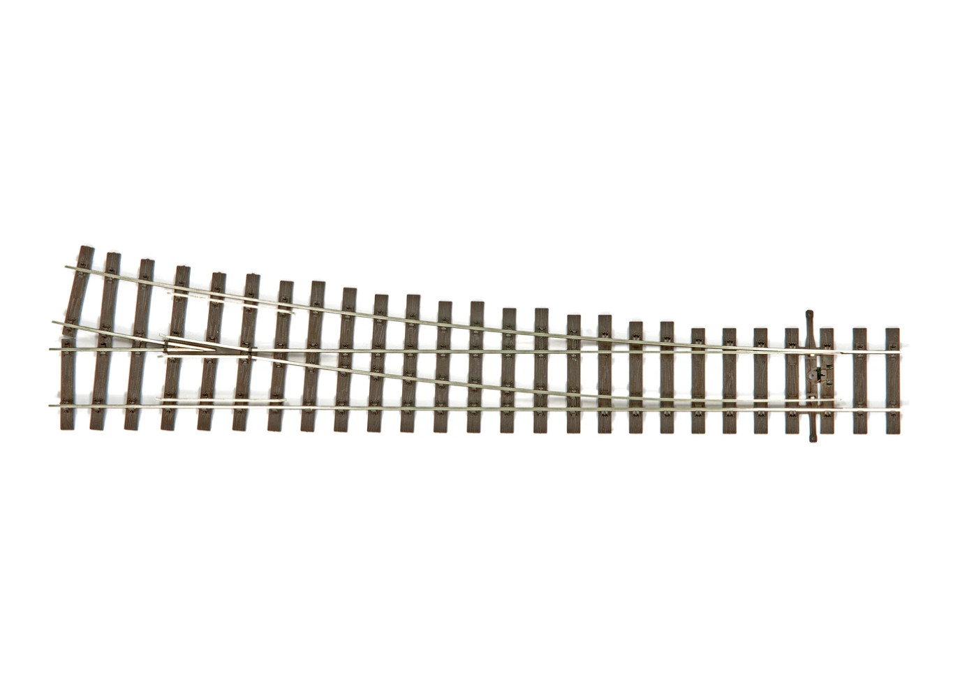 Peco SLU1188 OO Gauge Code 75 Unifrog Bullhead Large Radius R/H Point