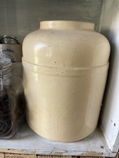 Vintage Water Dispenser Crock Stone Stoneware...