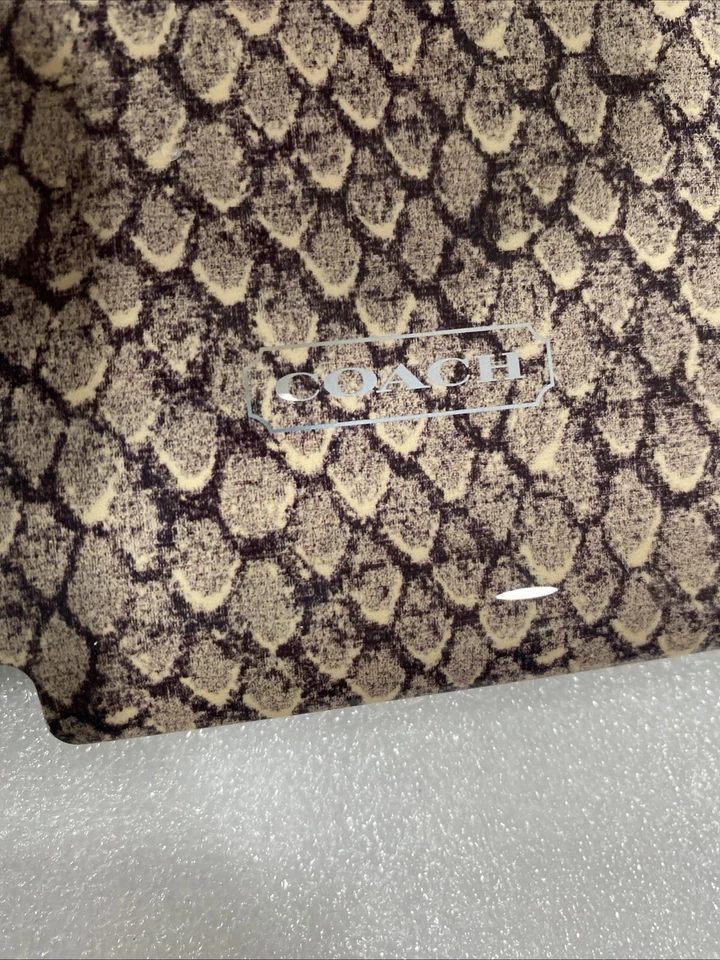 Coach New York Snakeskin Print iPad Case For iPad Mini New In Opened Box - Image 3 of 4