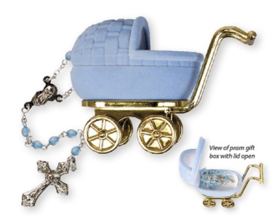 rosary beads for christening gift