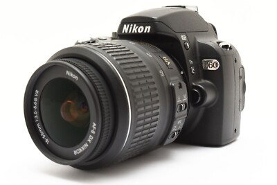 Near Mint】Nikon D60 AF-S NIKKOR 18-55mm F3.5-5.6G with new
