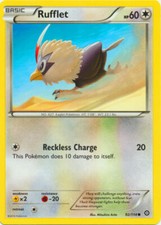 Rufflet - 92/114 - Common - Pokemon Steam Siege