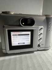 Vivitar ViviCam 3615 Digital Camera 2.1 MP Silver Autofocus Tested Works