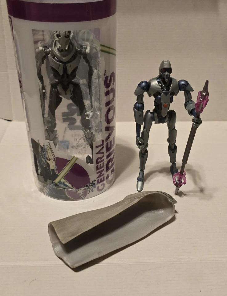 Figura de acción Hasbro Disney Star Wars 3,75" General Grievous & Magnaguard Foto 3 de 3