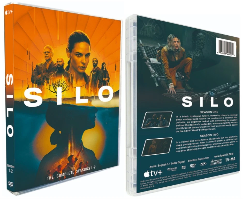Silo Season 1-2 (DVD 6-Disc Box Set) Brand New Sealed [Free Shipping ]Region 1