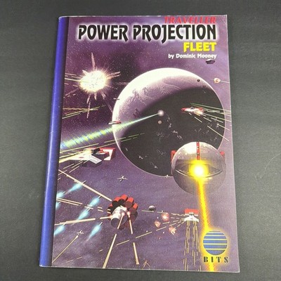Traveller Power Projection Fleet RPG Book Bits UK EX/EX