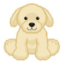Webkinz Blonde Labrador cream tan dog puppy hound retriever Virtual code msgd