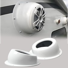 6.5" Speaker Pods, Angled Surface Mount Speaker Enclosures Boxes for UTV, RV,...