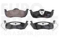 Eurobrake Bremsbelagsatz Scheibenbremse FüR Jeep Grand Cherokee III WH WK