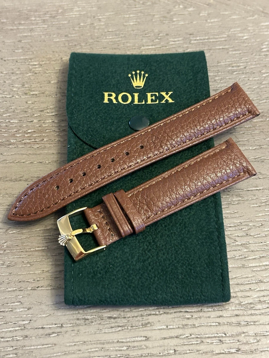 Rolex Genuine Leather Wristwatch Bands for sale | eBay