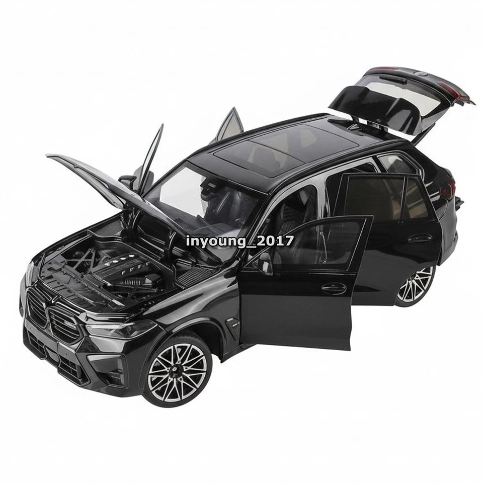 1/18 BMW X5 M Competition LCI Model Car Diecast SUV Metal Vehicles Collection - Image 4 of 4