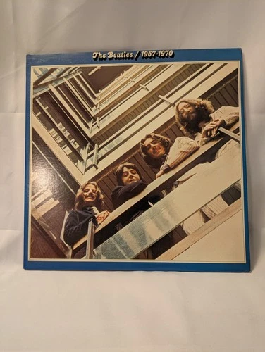 The Beatles / 1967-1970 Blue Vinyl Double LP, Released 1973, Near Mint