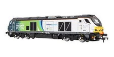 Dapol OO Gauge Class 68 68014 Chiltern Green Bio Fuel Livery