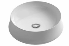 LAVABO APPOGGIO SHARP 50 TONDO SH01 BIANCO MATT - SIMAS