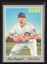 2019 Topps Heritage 1970 Cloth Stickers #2 Kris Bryant - NM/MT+