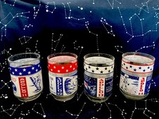 Vintage Libbey NASA Apollo 11 12 13 14 Moon M...