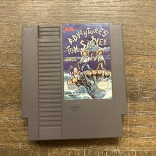 ADVENTURES OF TOM SAWYER - Nintendo NES (Authentic) Game, Tested & Working